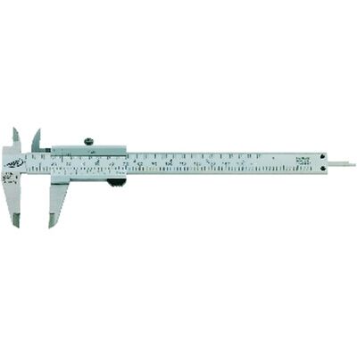 Helios Preisser 150mm Edelstahl-Schieblehre mit Feststellschraube - Messwerkzeug Helios Preisser 150mm Edelstahl-Schieblehre mit Feststellschraube - Messwerkzeug