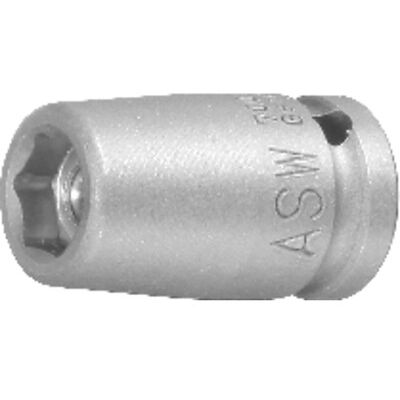 ASW Magnetischer Schlagmutter 1/4" - Härteter Stahl ASW Magnetischer Schlagmutter 1/4" - Härteter Stahl