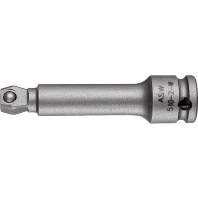 ASW Wekador Kraft-Winkelverlängerung - Steckverlängerung - 75 mm - 3/8" ASW Wekador Kraft-Winkelverlängerung - Steckverlängerung - 75 mm - 3/8"