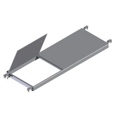 Zarges Plattform 1.800mm B 600mm Durchstiegsklappe Alu, Aluminium-Rahmen 13kg Zarges Plattform 1.800mm B 600mm Durchstiegsklappe Alu, Aluminium-Rahmen 13kg