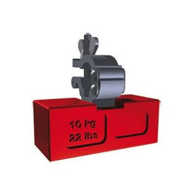 Zarges Ballastgewicht, 10 Kg, Stahl, Dreiecksausleger, Gelb Zarges Ballastgewicht, 10 Kg, Stahl, Dreiecksausleger, Gelb