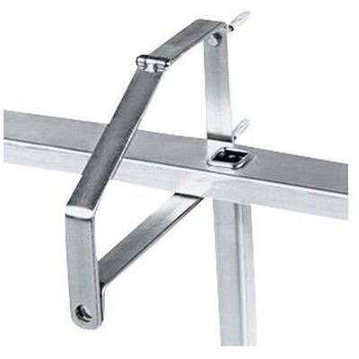 Zarges Leiterhalter - Verriegelbar Klappbar Stahl - Silber Zarges Leiterhalter - Verriegelbar Klappbar Stahl - Silber
