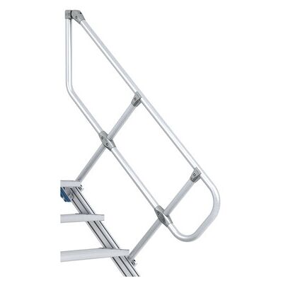 Zarges Handlauf 17 Stufen Treppe 45° Aluminium - Treppenhandlauf Zarges Handlauf 17 Stufen Treppe 45° Aluminium - Treppenhandlauf