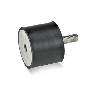 Ganter Gummipuffer - 351-75-55-M12-Es-55 - Gummipuffer Ganter Gummipuffer - 351-75-55-M12-Es-55 - Gummipuffer