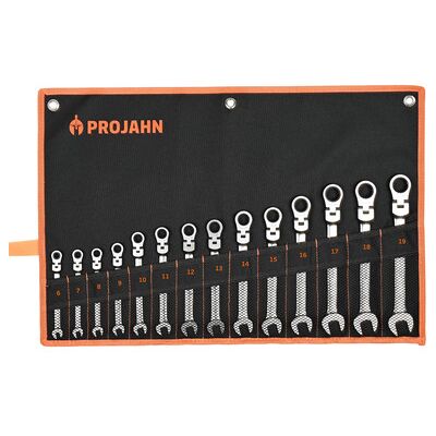 Projahn Geartech Schlüssel Satz Rolltasche flexibel 14 Tlg 6 - 7 - 8 - 9 - 10 - 11 - 12 - 13 - 14 - 15 - 16 - 17 - 18 - 19 Mm Projahn Geartech Schlüssel Satz Rolltasche flexibel 14 Tlg 6 - 7 - 8 - 9 - 10 - 11 - 12 - 13 - 14 - 15 - 16 - 17 - 18 - 19 Mm
