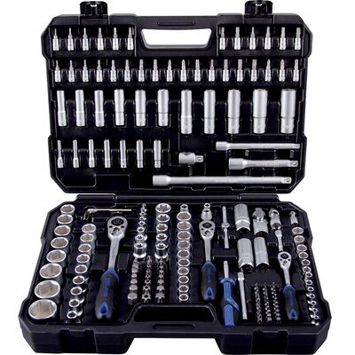 Projahn 1/4" + 3/8" + 1/2" Proficraft Satz 182tlg., 48 Zahn Knarren Projahn 1/4" + 3/8" + 1/2" Proficraft Satz 182tlg., 48 Zahn Knarren