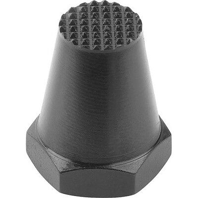 Kipp Auflagebolzen, Form:C Grf Geriffelt, Innengewinde D=m06, H=25, Sw=11, Vergütungsstahl Vergütet Und Brüniert Kipp Auflagebolzen, Form:C Grf Geriffelt, Innengewinde D=m06, H=25, Sw=11, Vergütungsstahl Vergütet Und Brüniert