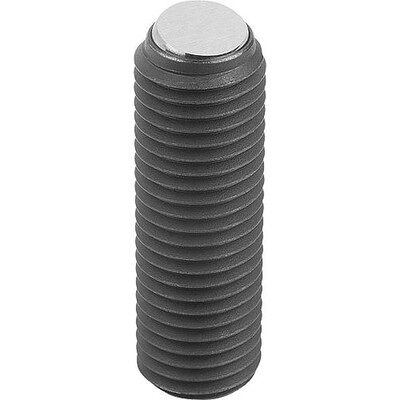 Kipp Kugeldruckschraube Ohne Kopf, Mit Verdrehsicherung, Form:Bv Kugel Abgefl./verdrehsich., M12, L=40,2, (K0383.51240) Kipp Kugeldruckschraube Ohne Kopf, Mit Verdrehsicherung, Form:Bv Kugel Abgefl./verdrehsich., M12, L=40,2, (K0383.51240)