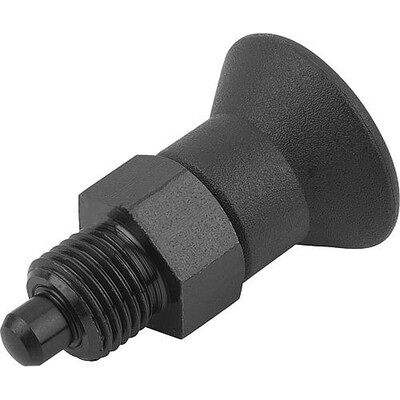 Kipp Arretierbolzen Gr.0 D1=m08x1, D=4, Form:A Ohne Rastnut Ohne Kontermutter, Kurze Ausführung, Stahl Gehärtet, (K0631.5004) Kipp Arretierbolzen Gr.0 D1=m08x1, D=4, Form:A Ohne Rastnut Ohne Kontermutter, Kurze Ausführung, Stahl Gehärtet, (K0631.5004)