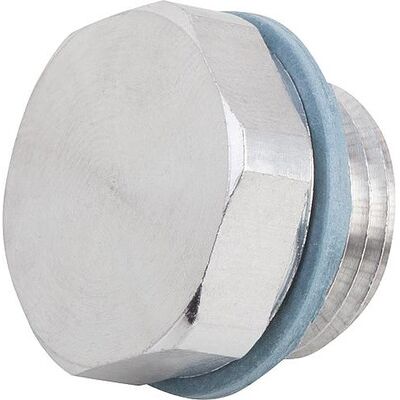 Kipp Verschlussschraube Ohne Entlüftung, G1, Sw=40, Form:C, Aluminium Blank Kipp Verschlussschraube Ohne Entlüftung, G1, Sw=40, Form:C, Aluminium Blank