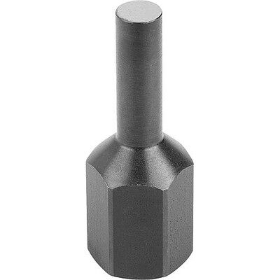 Kipp Auflagebolzen Stiftform, Form:D Innengewinde D=m08, D1=6, H=40, Sw=13, Vergütungsstahl Vergütet Und Brüniert Kipp Auflagebolzen Stiftform, Form:D Innengewinde D=m08, D1=6, H=40, Sw=13, Vergütungsstahl Vergütet Und Brüniert