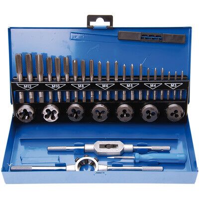 Bgs Gewindeschneid-Satz M3 - M12 32-Teilig Bgs Gewindeschneid-Satz M3 - M12 32-Teilig