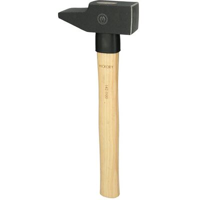 Kstools Schlosserhammer, Hickory-Stiel, Französische Form, 1000g Kstools Schlosserhammer, Hickory-Stiel, Französische Form, 1000g