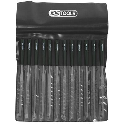 Kstools Nadelfeilen-Satz Mit Kunststoffheft, 12-Teilig Kstools Nadelfeilen-Satz Mit Kunststoffheft, 12-Teilig