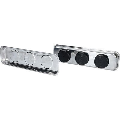 Brilliant Tools Magnetisches Tablett / Schale-Set Aus Edelstahl 65 X 226 Mm, 2-Teilig Brilliant Tools Magnetisches Tablett / Schale-Set Aus Edelstahl 65 X 226 Mm, 2-Teilig