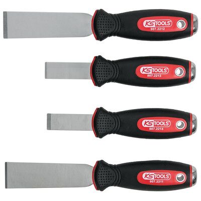 Kstools Edelstahl Schabmeißel-Satz, 4-Teilig Kstools Edelstahl Schabmeißel-Satz, 4-Teilig