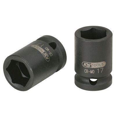 Kstools 1/2" Sechskant-Kraft-Stecknuss, Kurz, 1.1/4'''' Kstools 1/2" Sechskant-Kraft-Stecknuss, Kurz, 1.1/4''''