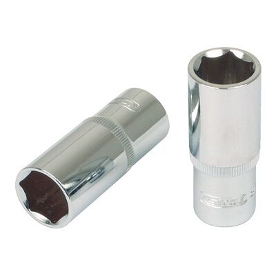 Kstools 1/2" Chromeplus Sechskant-Stecknuss, Lang, 9/16" Kstools 1/2" Chromeplus Sechskant-Stecknuss, Lang, 9/16"