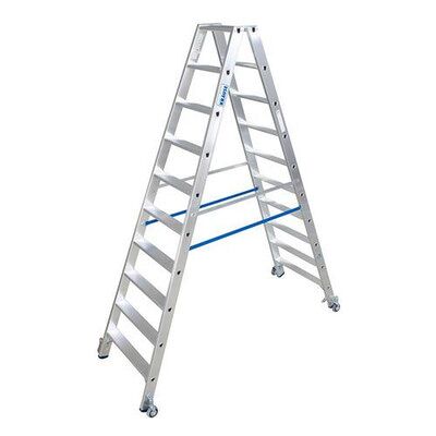 KRAUSE Stabilo Doppelleiter - 24 Stufen - Aluminium KRAUSE Stabilo Doppelleiter - 24 Stufen - Aluminium