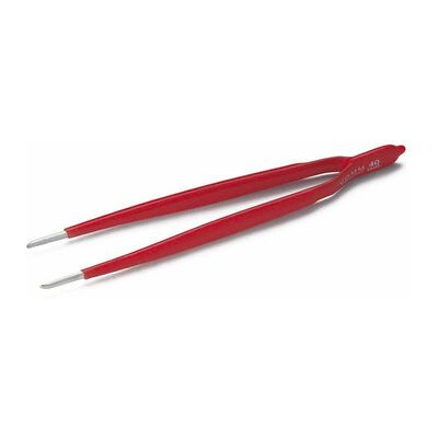Cimco Isolierte Pinzette Gerade, Flach-Runde Form, Länge 145mm Cimco Isolierte Pinzette Gerade, Flach-Runde Form, Länge 145mm