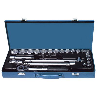 Generic - 24-Teilig 1/2" - 1/2" - 10-32mm - Steckschlüsselsatz Generic - 24-Teilig 1/2" - 1/2" - 10-32mm - Steckschlüsselsatz