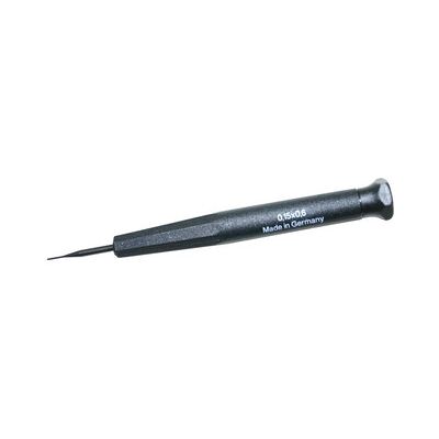 Nobrand Uhrmacher-Schraubendreher Din 8320b, Längsschlitz 0,15 X 0,6mm Nobrand Uhrmacher-Schraubendreher Din 8320b, Längsschlitz 0,15 X 0,6mm