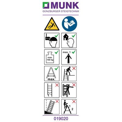 Günzburger Steigtechnik MUNK Leiter Beidseitig Begehbar - Leiter Günzburger Steigtechnik MUNK Leiter Beidseitig Begehbar - Leiter