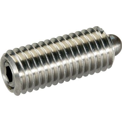 Halder Federndes Druckstück, Mit Innensechskant/rostfreier Stahl, Standard-Federkraft D1=m4 22060.0404 Halder Federndes Druckstück, Mit Innensechskant/rostfreier Stahl, Standard-Federkraft D1=m4 22060.0404