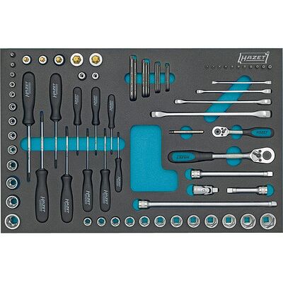 Hazet 163-53/75 Werkzeug-Set - Safety-Insert-System, 75 Stück Hazet 163-53/75 Werkzeug-Set - Safety-Insert-System, 75 Stück