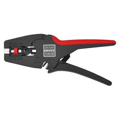 Knipex Abisolierzange Multistrip® 10 12 42 195 Selbsteinst. 0,03-10mm² 195mm Knipex Abisolierzange Multistrip® 10 12 42 195 Selbsteinst. 0,03-10mm² 195mm