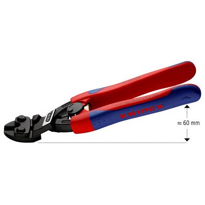 Knipex Kompakt-Bolzenschneider Cobolt® 71 22 200 Schw.Atramt. Mehrkomp. 200mm Knipex Kompakt-Bolzenschneider Cobolt® 71 22 200 Schw.Atramt. Mehrkomp. 200mm