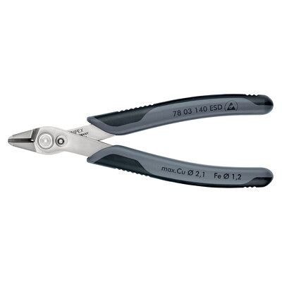 Knipex Electronic Super Knips XL ESD Poliert - 140 mm Zange Knipex Electronic Super Knips XL ESD Poliert - 140 mm Zange