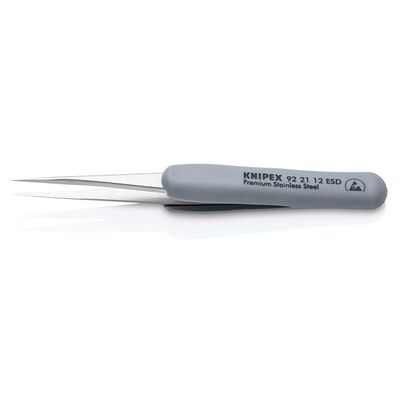 Knipex 92 21 12 ESD Präzisionpinzette - Elektronik Knipex 92 21 12 ESD Präzisionpinzette - Elektronik