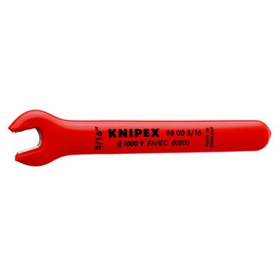 Knipex 98 00 5/16" Isolierter Maulschlüssel - Handwerkzeug Knipex 98 00 5/16" Isolierter Maulschlüssel - Handwerkzeug