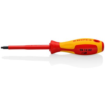 Knipex Modell 98 12 02 - Ergonomischer Robertson-Schraubenzieher Knipex Modell 98 12 02 - Ergonomischer Robertson-Schraubenzieher