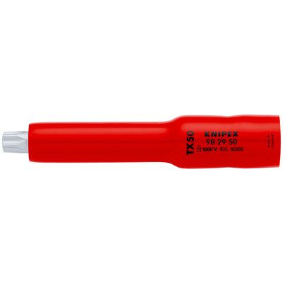 Knipex 98 29 50 Steckschlüsseleinsatz - Tx50 - 117mm Knipex 98 29 50 Steckschlüsseleinsatz - Tx50 - 117mm