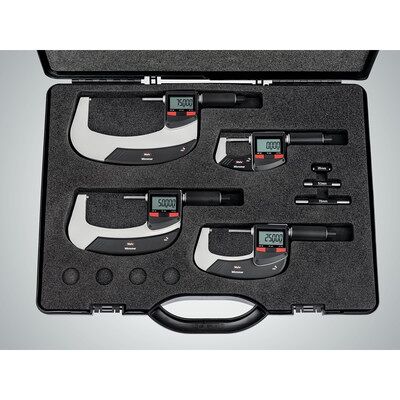 Mahr Digitaler Bügelmessschrauben-Satz Ip65 Mit Datenausgang 0-100mm Mahr Digitaler Bügelmessschrauben-Satz Ip65 Mit Datenausgang 0-100mm