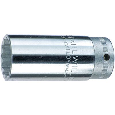 Stahlwille Stahl-Steckschlüssel - 19mm Tiefe - Hochpräzise Stahlwille Stahl-Steckschlüssel - 19mm Tiefe - Hochpräzise