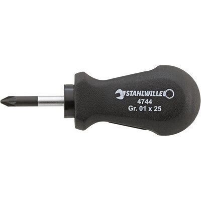 Stahlwille 4744 Kurzer Pozidriv-Schraubendreher Stahlwille 4744 Kurzer Pozidriv-Schraubendreher