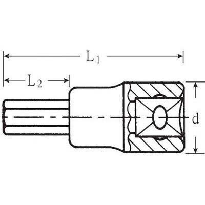 Stahlwille 3/8 Zoll Antrieb Sechskant Socket - 5/16 Zoll - Deutschland Stahlwille 3/8 Zoll Antrieb Sechskant Socket - 5/16 Zoll - Deutschland