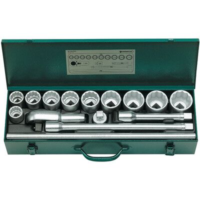 Stahlwille 96054101 Steckschlüssel-Set - Doppelsechskant, Tragetasche, 15 Teile Stahlwille 96054101 Steckschlüssel-Set - Doppelsechskant, Tragetasche, 15 Teile