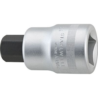 Stahlwille - 1 Zoll Sechskant Stecknuss Ø 17 mm Stahlwille - 1 Zoll Sechskant Stecknuss Ø 17 mm
