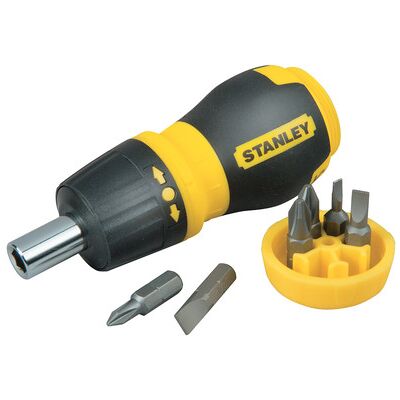 Stanley Bit-Schraubendreher, 10 Bits Schlitz/ph, Ratsche Stanley Bit-Schraubendreher, 10 Bits Schlitz/ph, Ratsche