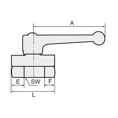 Riegler Mini-Kugelhahn, Sandgestrahlt, Ms Vern., Handhebel, G 1/2 Ig/ag (374.33) Riegler Mini-Kugelhahn, Sandgestrahlt, Ms Vern., Handhebel, G 1/2 Ig/ag (374.33)