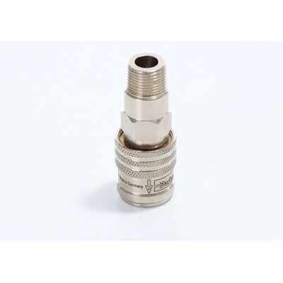 Elmag Kupplung Edelstahl 316 Jwl Serie 540, Dn 7,8, Ag 3/8" Bsp (Lebensmittel) Elmag Kupplung Edelstahl 316 Jwl Serie 540, Dn 7,8, Ag 3/8" Bsp (Lebensmittel)