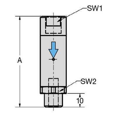 Riegler Inline-Druckregler, Ig/ag, Mit Sekundärentlüftung, G 1/4, 4 Bar (638.34) Riegler Inline-Druckregler, Ig/ag, Mit Sekundärentlüftung, G 1/4, 4 Bar (638.34)