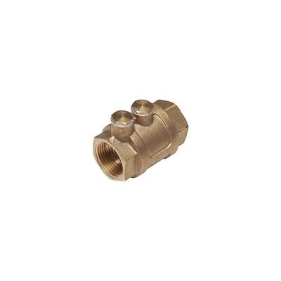 Floraworld Rückschlagventil 1.1/4" Ig Messing Mit Doppelter Entlüftung Floraworld Rückschlagventil 1.1/4" Ig Messing Mit Doppelter Entlüftung