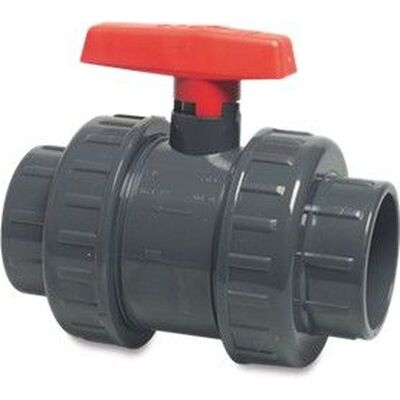 Bevo Pvc-U Kugelhahn 40mm Klebemuffe 16bar Dn32 Grau Typ Ak Bevo Pvc-U Kugelhahn 40mm Klebemuffe 16bar Dn32 Grau Typ Ak