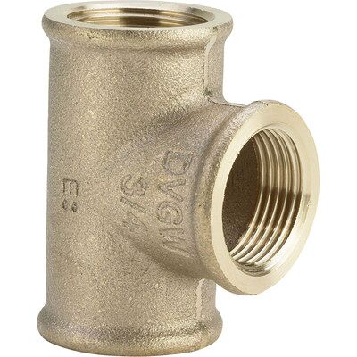 Viega 3/4 Zoll Messing T-Stück - Rohrverbindung Viega 3/4 Zoll Messing T-Stück - Rohrverbindung