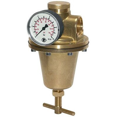 Riegler Druckregler Für Wasser, Inkl. Manometer, G 1", 0,5 - 10 Bar Riegler Druckregler Für Wasser, Inkl. Manometer, G 1", 0,5 - 10 Bar